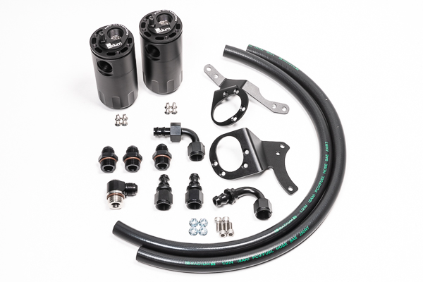 Radium Engineering — Radium Engineering Dual Catch Can Kit 15-17 Mustang GT Fluid Lock - view 3